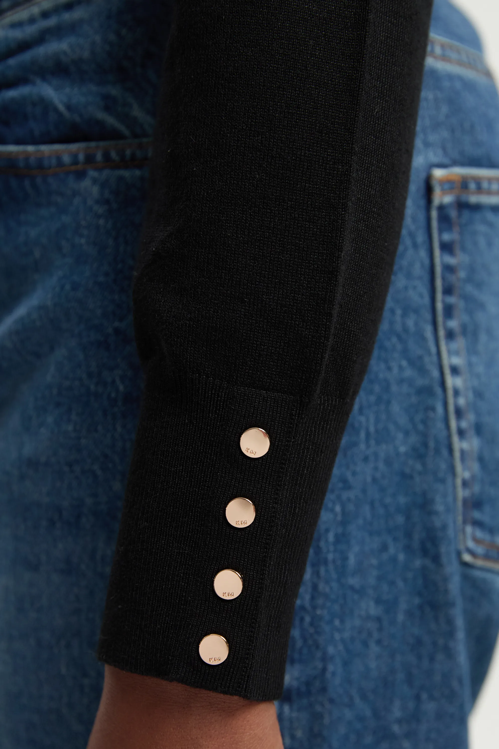 Plus Size Viscose Blend Knitted V Neck Jumper BKK25742