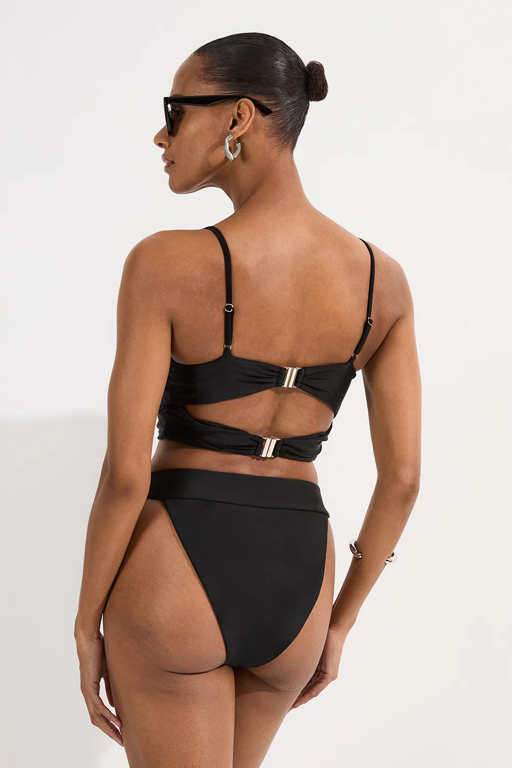 Panelled Mesh Cup Bikini Bottom BKK25819 5 Panelled Mesh Cup Bikini Bottom BKK25819