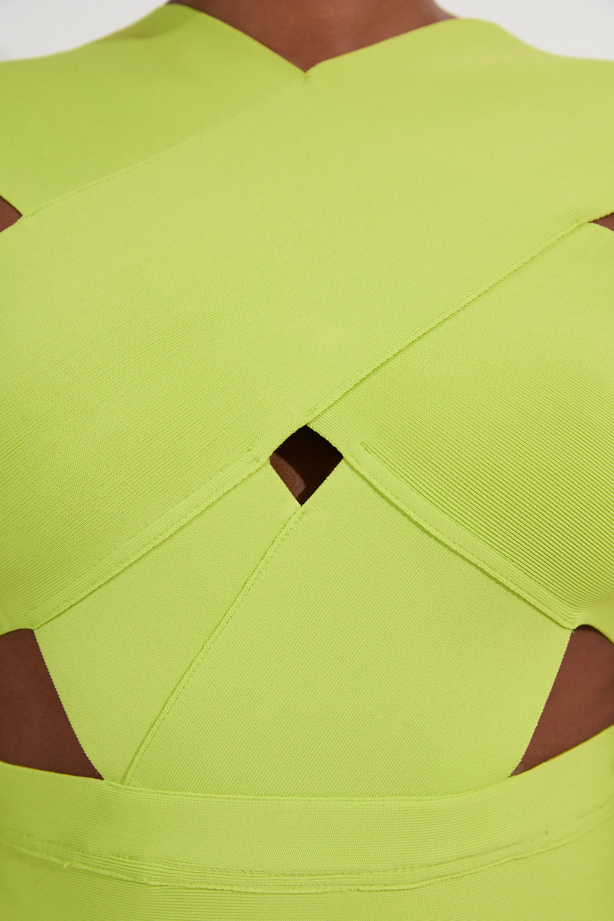 Plus Size Bandage Textured Cross Front Swimsuit BKK25855 3 Plus Size Bandage Textured Cross Front Swimsuit BKK25855