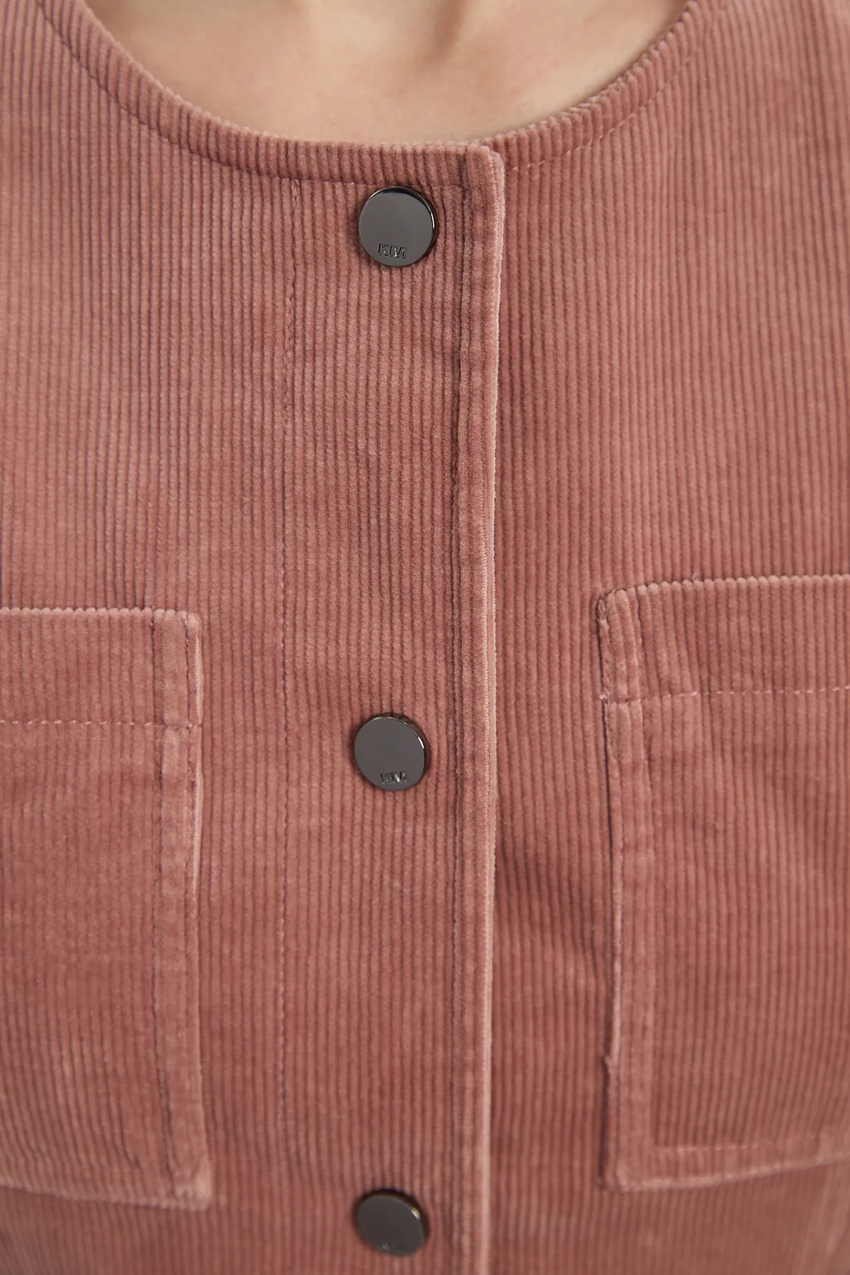 Stretch Cord Belted Midi Dress BKK26064