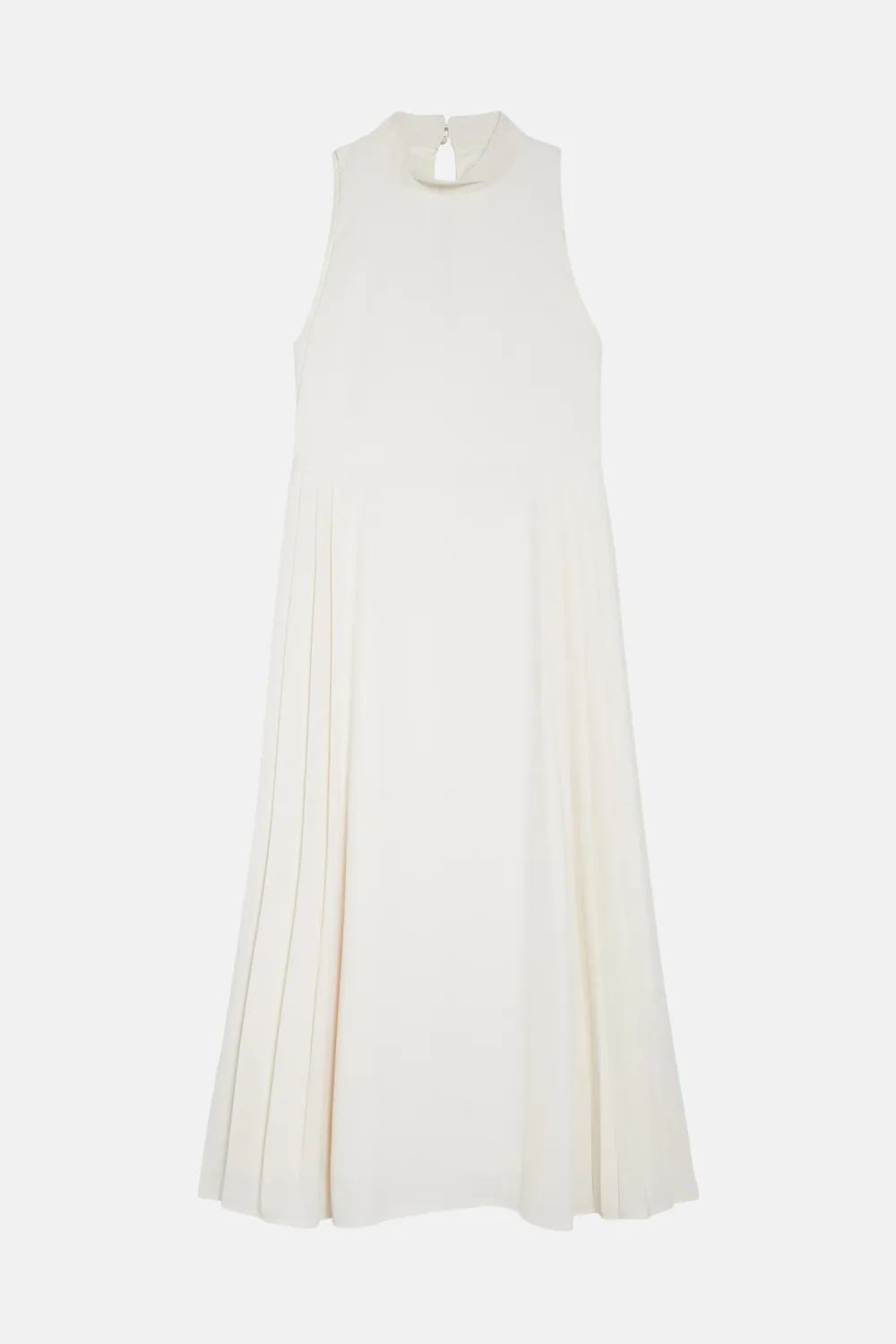 Tall Soft Tailored Pleated Panel Midaxi Dress BKK17872
