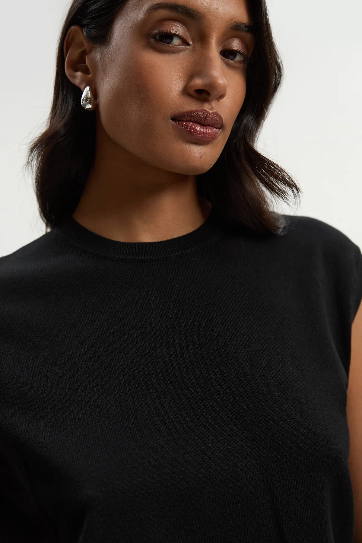 Viscose Blend Knit Top BKK26145