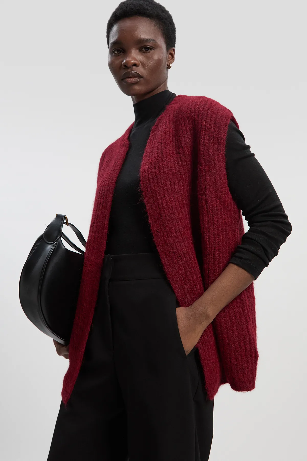 Cozy Knit Vest Top BKK26169