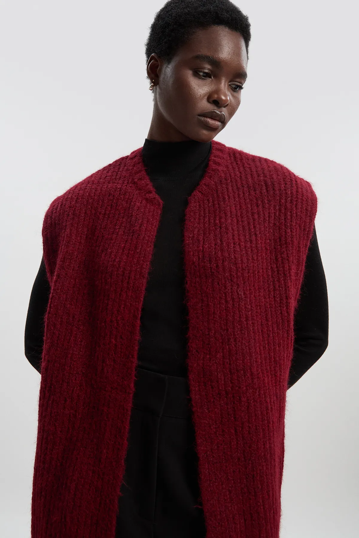 Cozy Knit Vest Top BKK26169