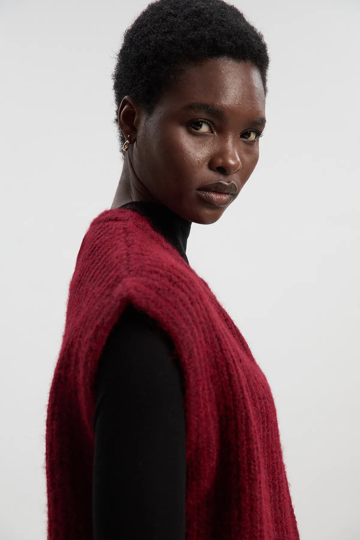 Cozy Knit Vest Top BKK26169