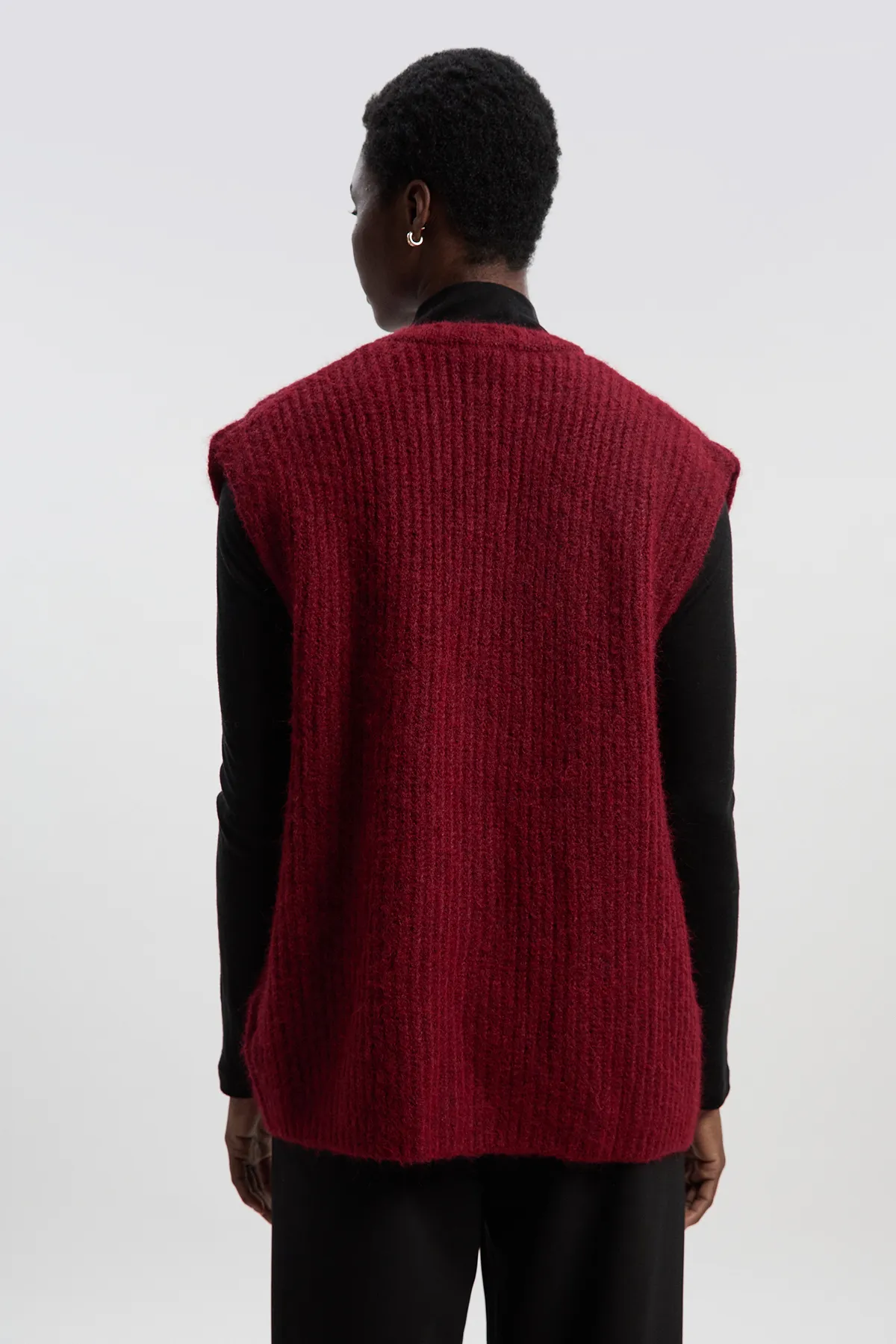 Cozy Knit Vest Top BKK26169