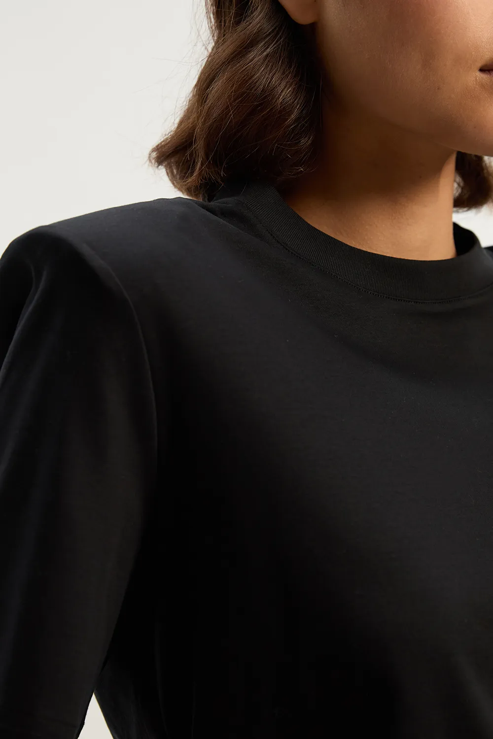 Power Shoulder Jersey T-Shirt BKK26184