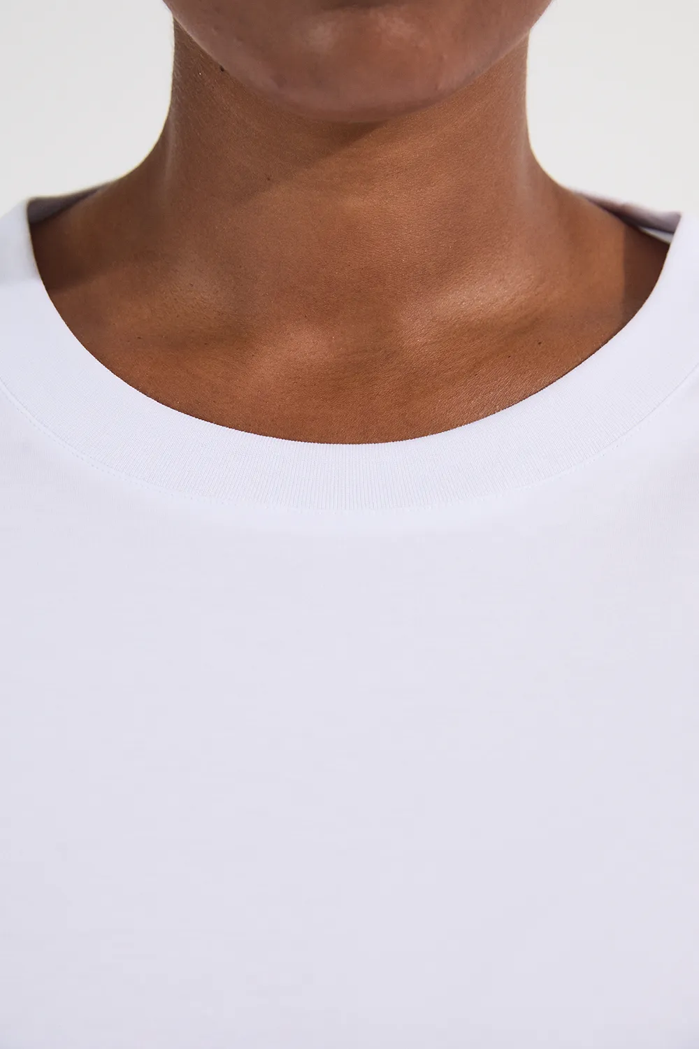 Plus Size Power Shoulder Jersey T-Shirt BKK26185 3 Plus Size Power Shoulder Jersey T-Shirt BKK26185