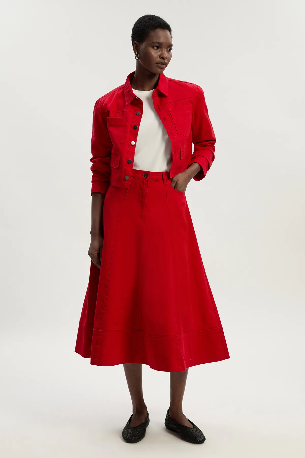 Coloured Denim Jacket BKK26373 3 Coloured Denim Jacket BKK26373