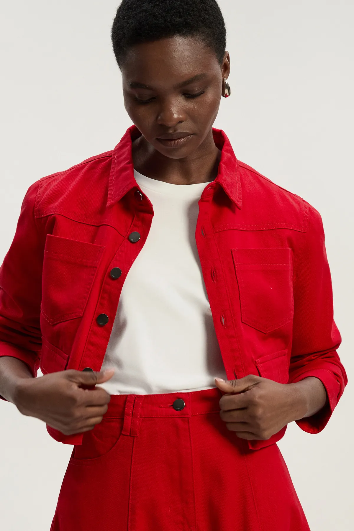 Coloured Denim Jacket BKK26373 5 Coloured Denim Jacket BKK26373