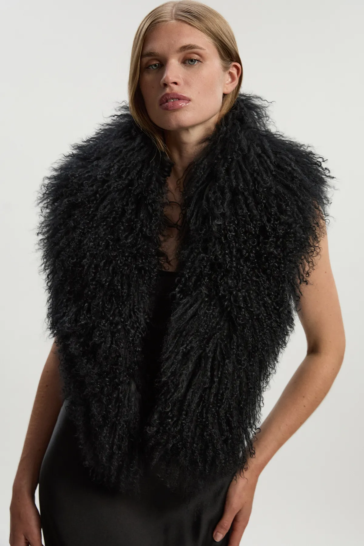 Mongolian Wool Scarf BKK26498