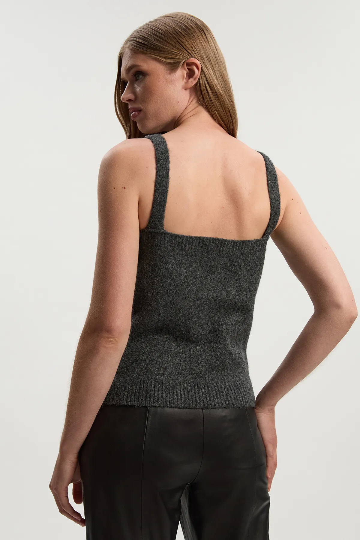 Archive Floral Embellished Cosy Wool Blend Camisole Top BKK26594 5 Archive Floral Embellished Cosy Wool Blend Camisole Top BKK26594