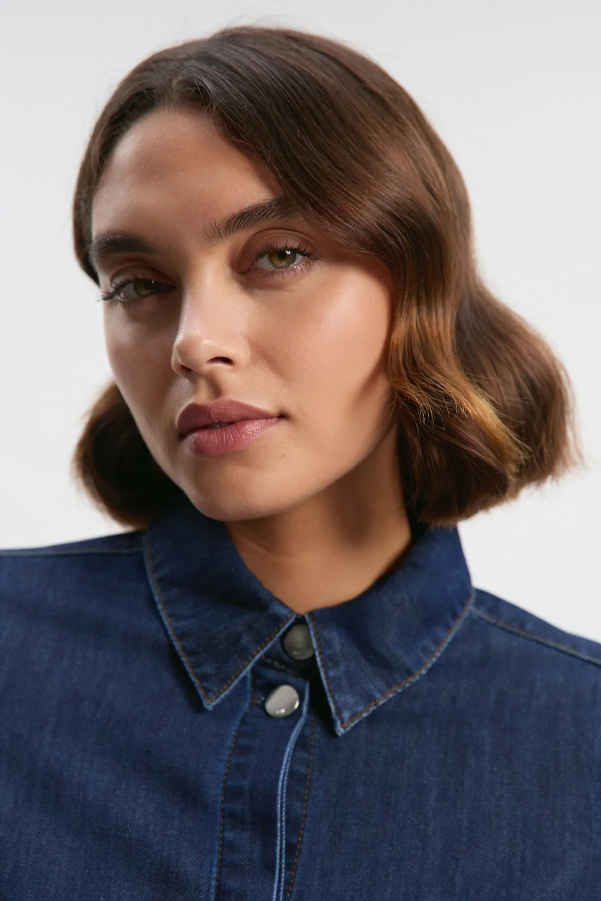 Denim Tailored Shirt BKK26656