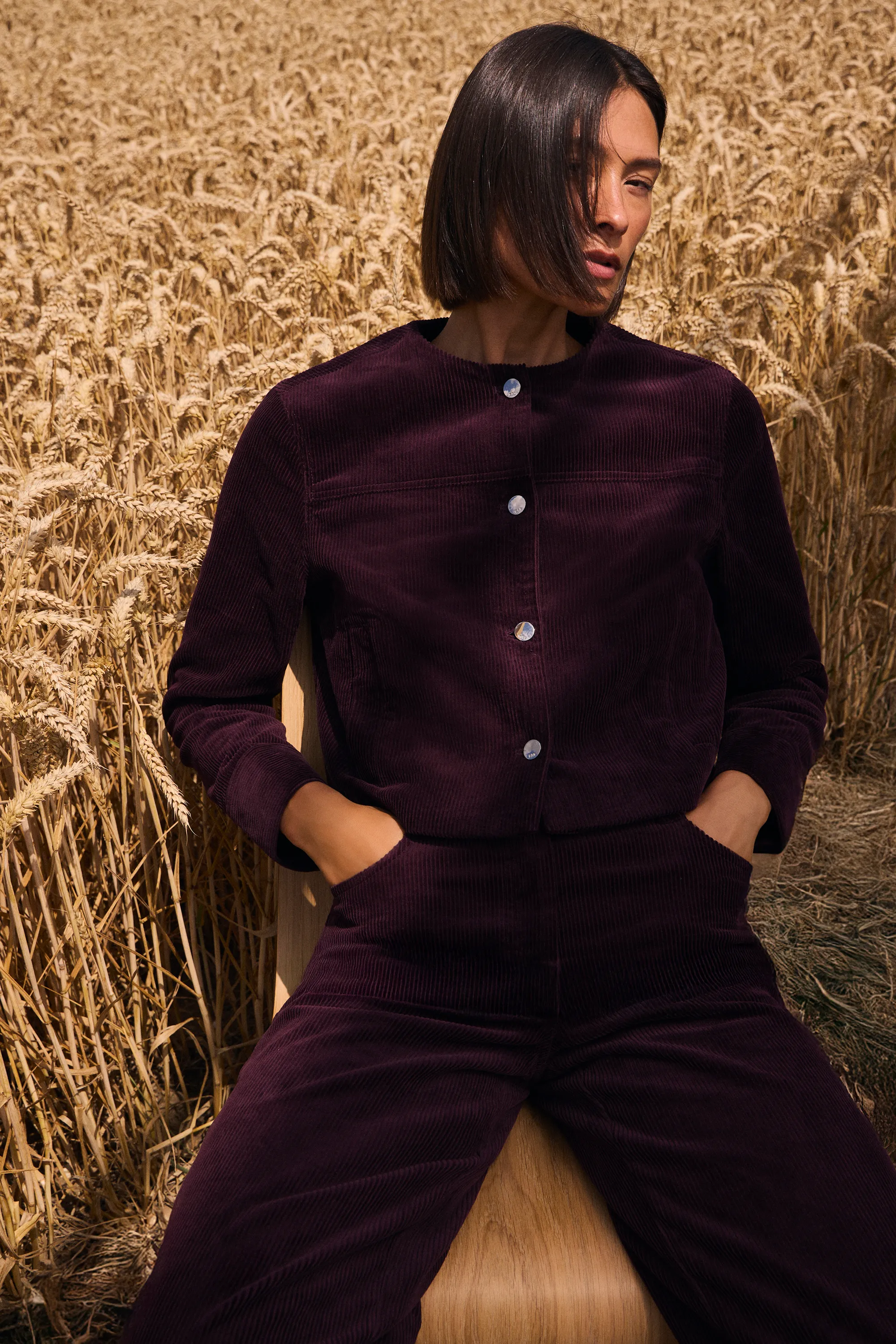 Cord Straight Leg Trouser BKK26691