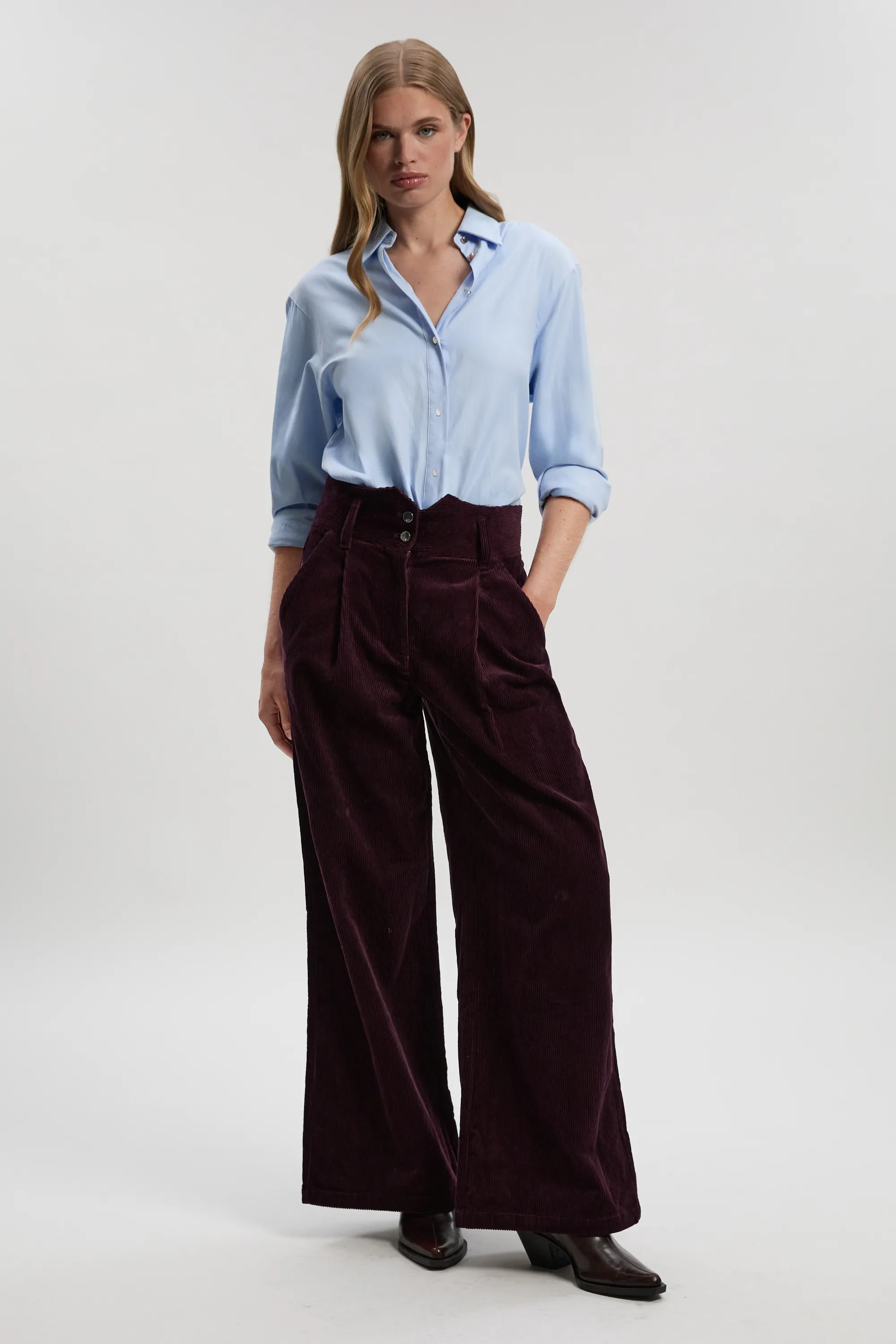 Cord Wide Leg Trouser BKK26694