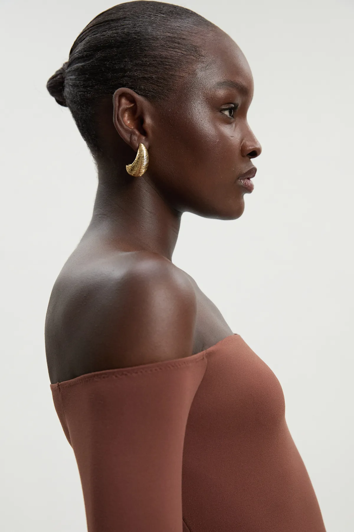 Cold Shoulder Long Sleeve Contour Jersey Bodysuit BKK26738 3 Cold Shoulder Long Sleeve Contour Jersey Bodysuit BKK26738