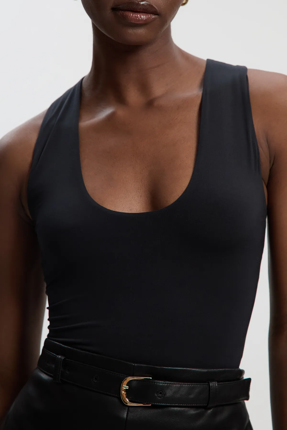 Halter Neck Contour Jersey Bodysuit BKK26740 3 Halter Neck Contour Jersey Bodysuit BKK26740