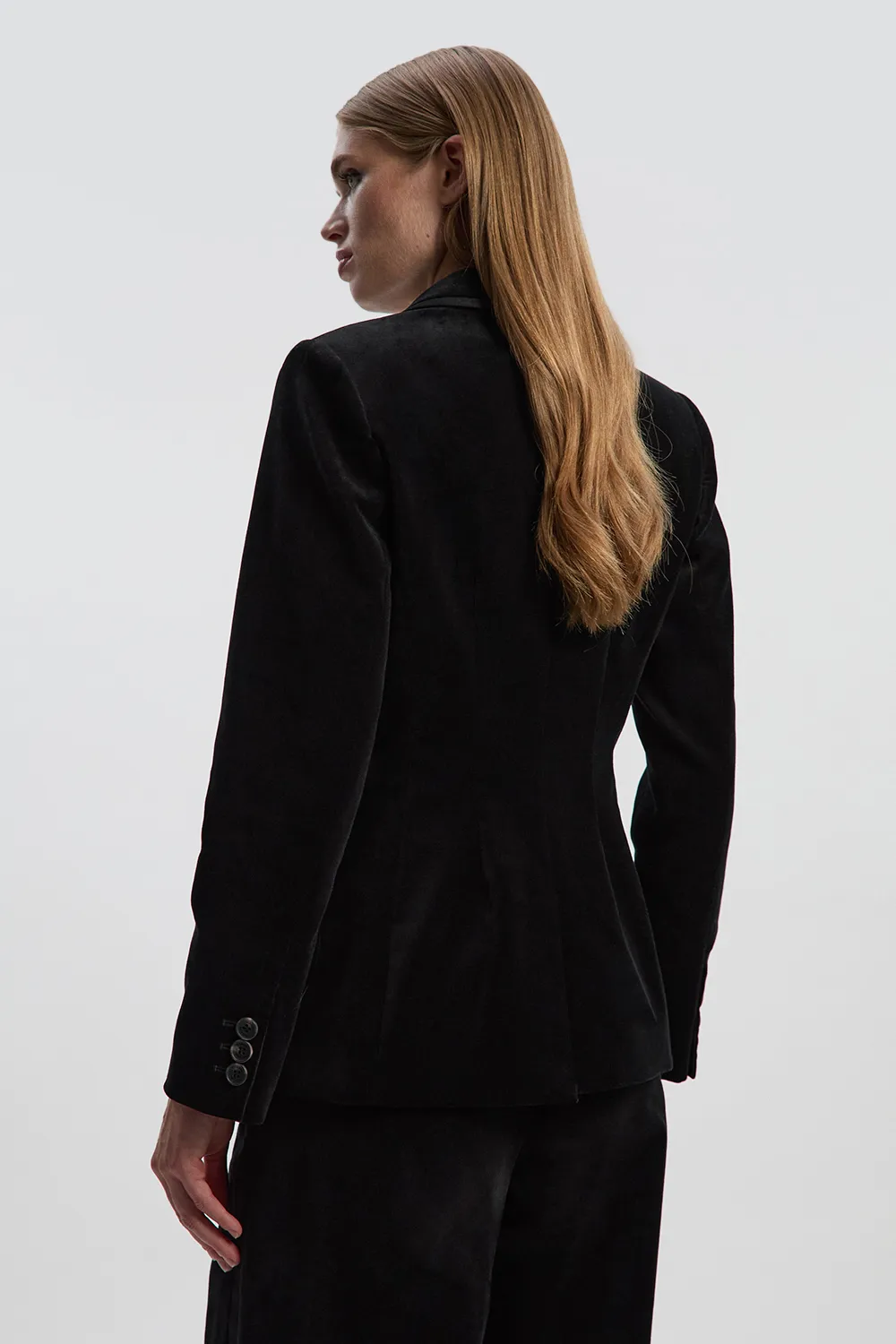 Velvet Groisgrain Tailored Blazer BKK27154 4 Velvet Groisgrain Tailored Blazer BKK27154