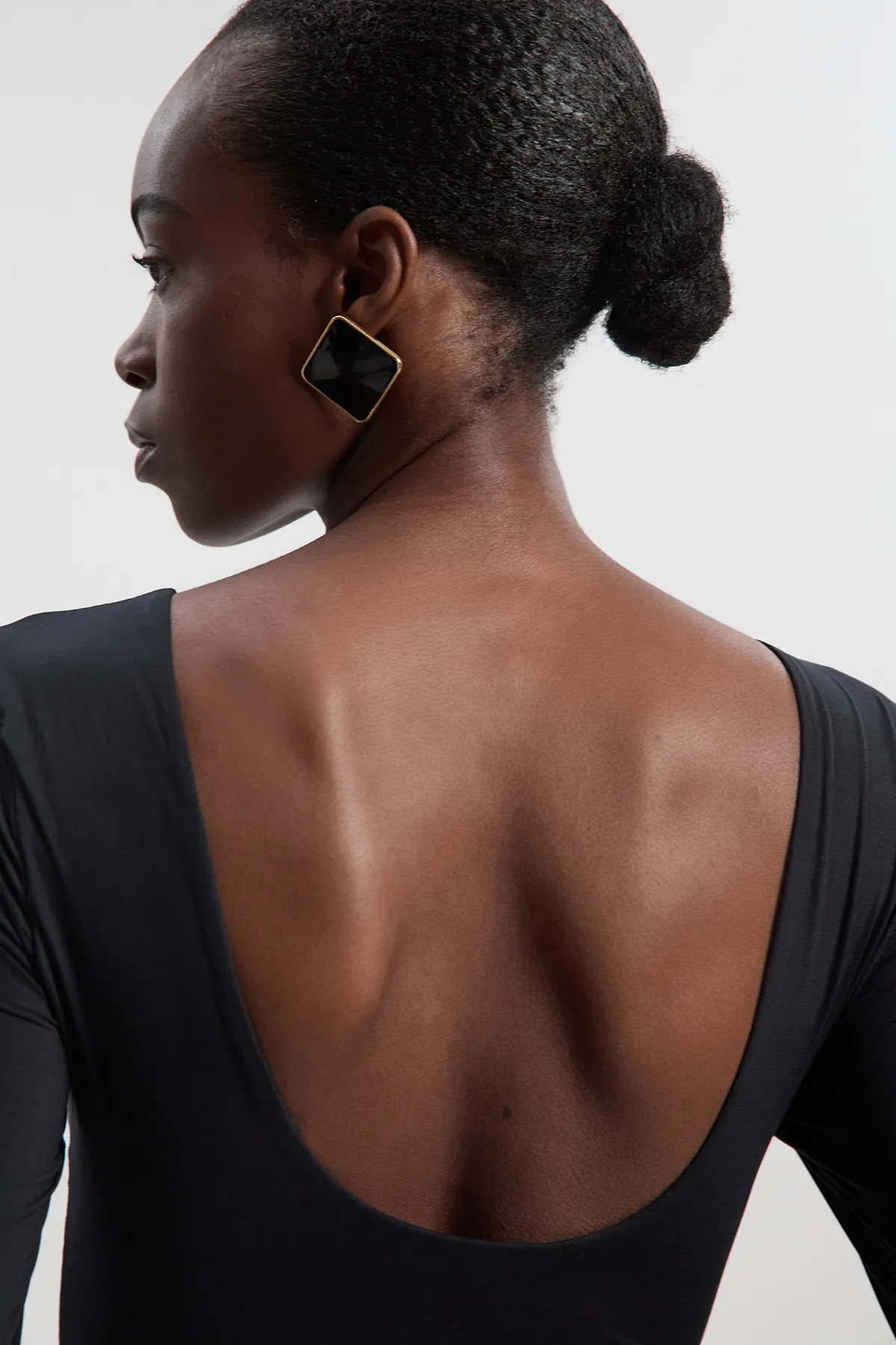 Contour Jersey Scoop Back Long Sleeve T-shirt BKK27317 3 Contour Jersey Scoop Back Long Sleeve T-shirt BKK27317