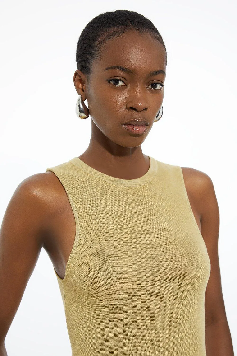 Tall Premium Viscose Knit Ombre Maxi Dress BKK18294