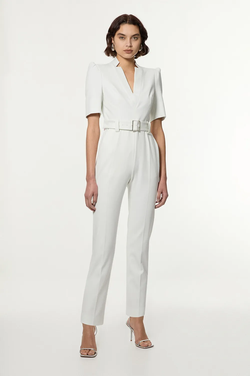 Forever Self Belted Jumpsuit BKK23129