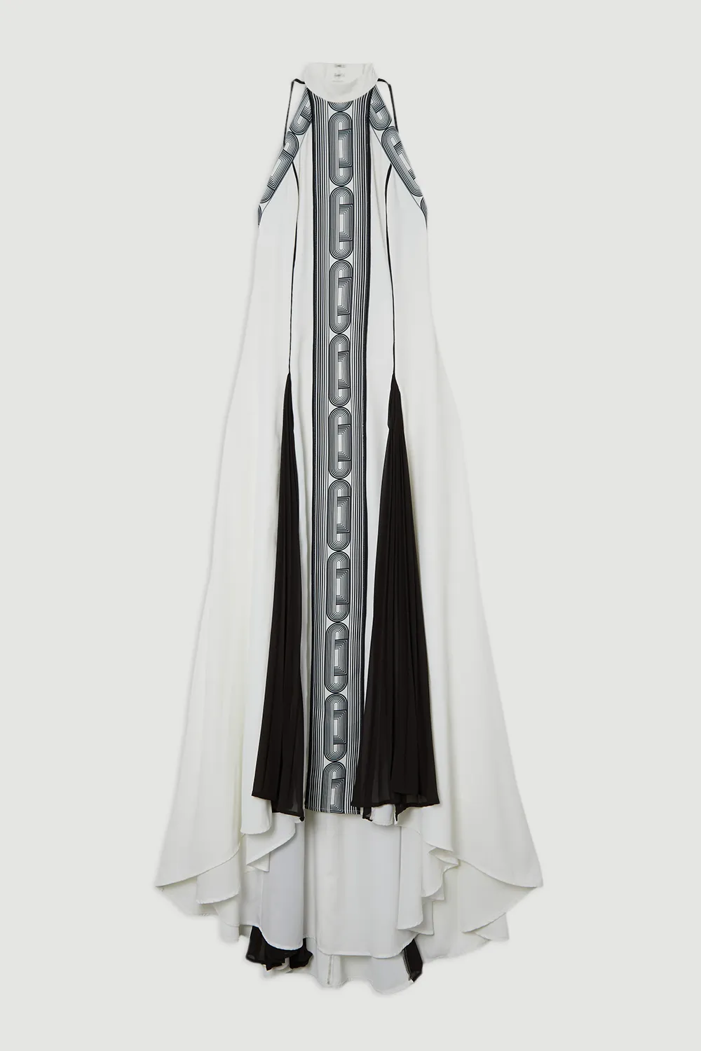 Amelia Graham Printed Statement Woven Gown BKK23400 4 Amelia Graham Printed Statement Woven Gown BKK23400