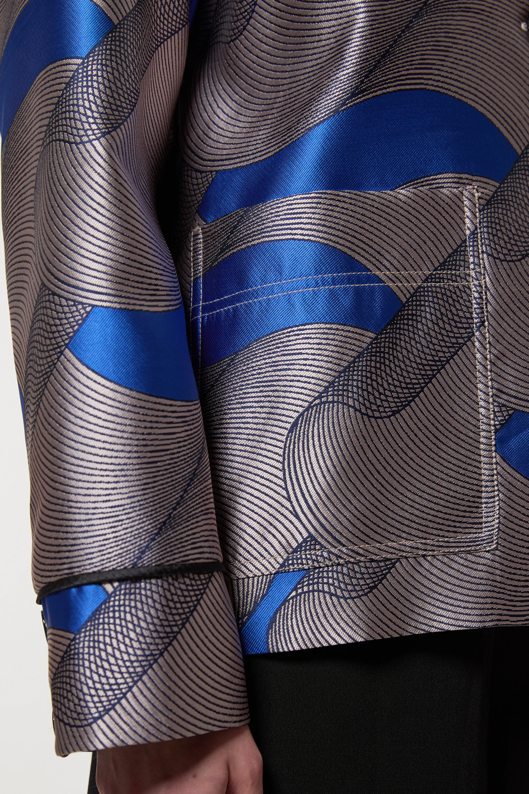 Amelia Graham Petite Printed Tailored Jacket BKK23574 3 Amelia Graham Petite Printed Tailored Jacket BKK23574