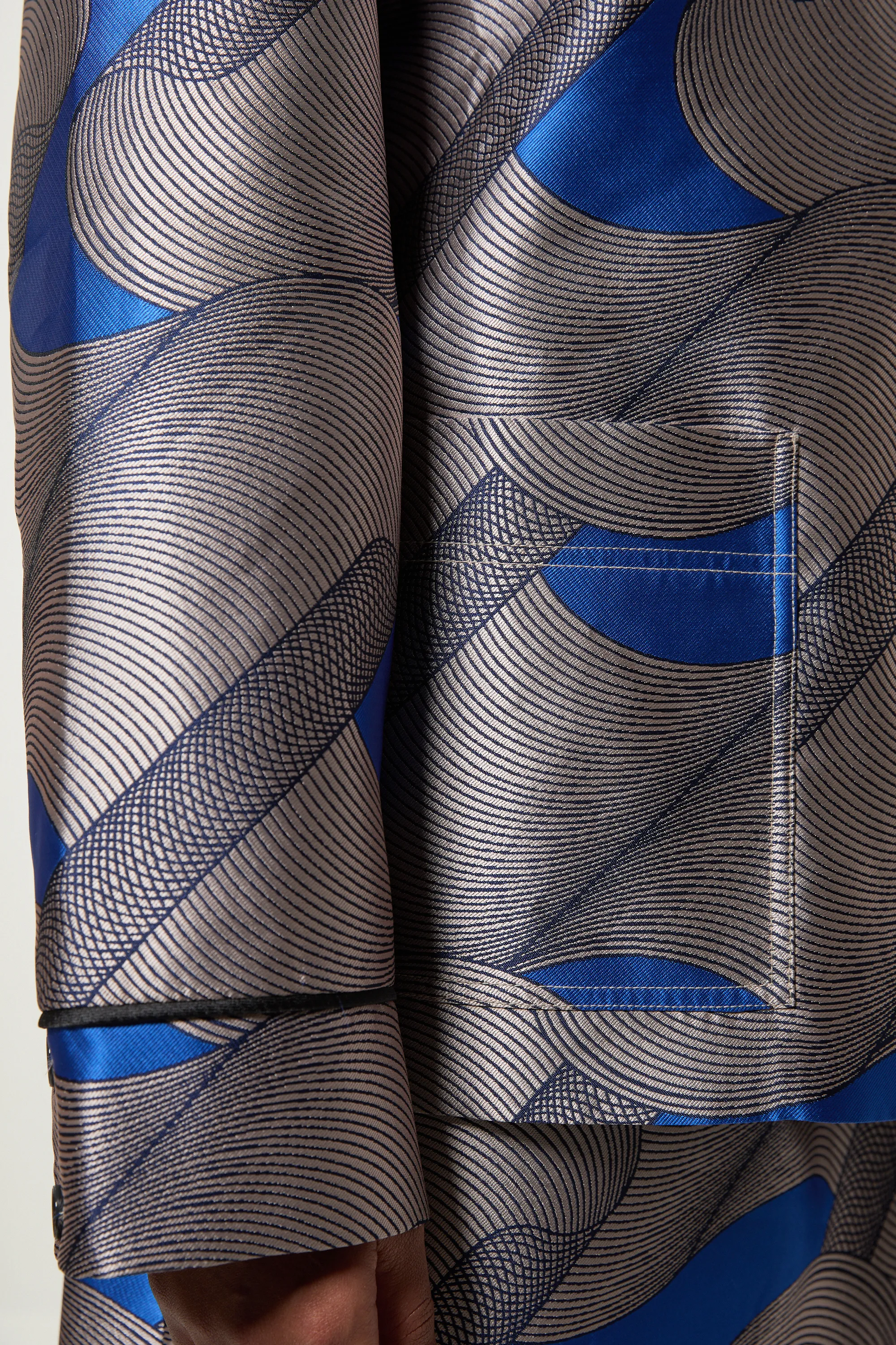 Amelia Graham Plus Size Printed Tailored Jacket BKK23710 3 Amelia Graham Plus Size Printed Tailored Jacket BKK23710