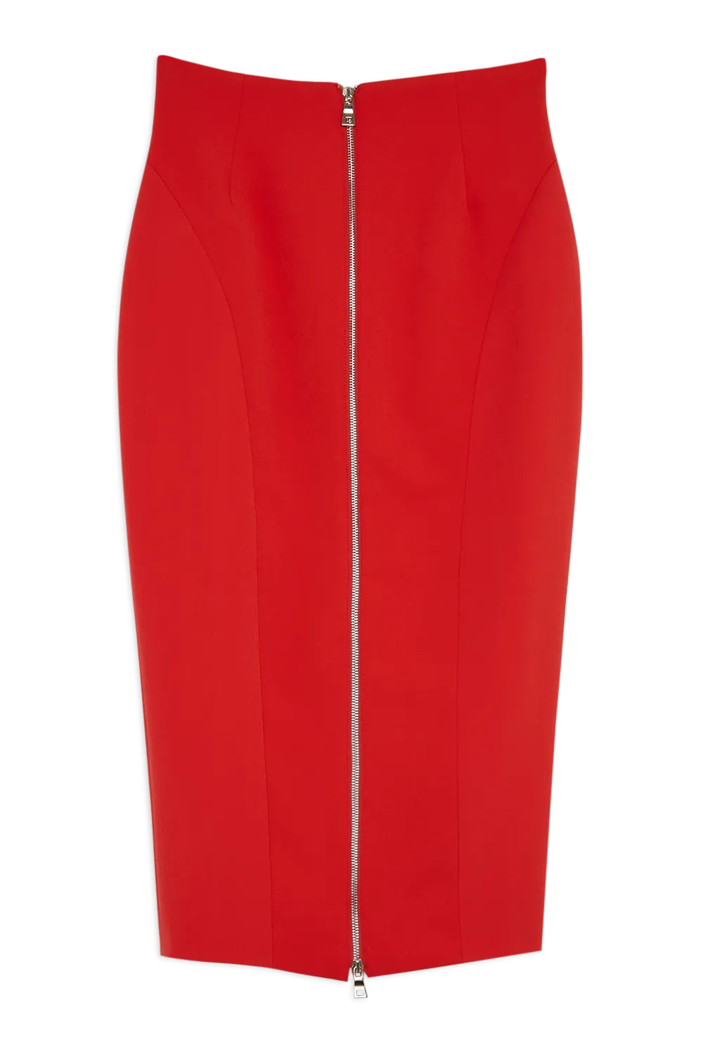 Stretch Crepe Panelled Tailored Maxi Skirt BKK19296