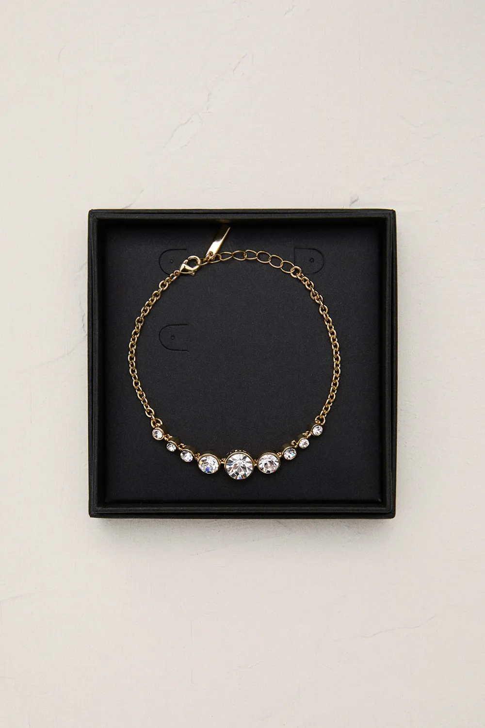 14kt Gold Plated Crystal Flow Bracelet BKK24062 4 14kt Gold Plated Crystal Flow Bracelet BKK24062