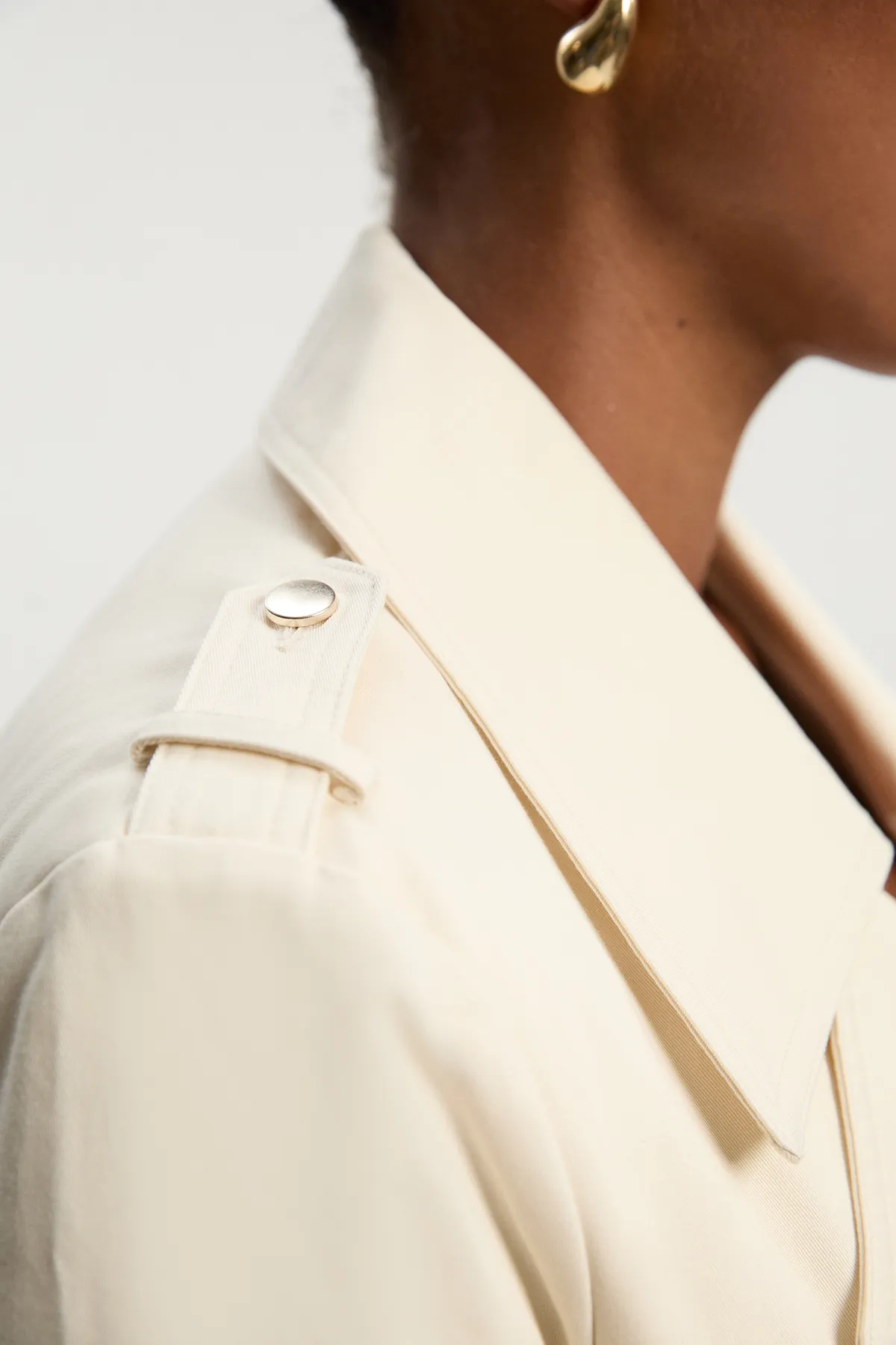 Plus Size Quilted Trench Coat BKK24344 5 Plus Size Quilted Trench Coat BKK24344