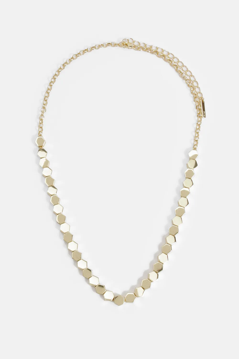 14kt Gold Plated Mosaic Necklace BKK24734