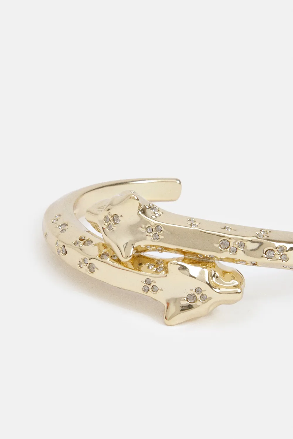 14kt Gold Plated Leopard Cuff BKK24738 3 14kt Gold Plated Leopard Cuff BKK24738