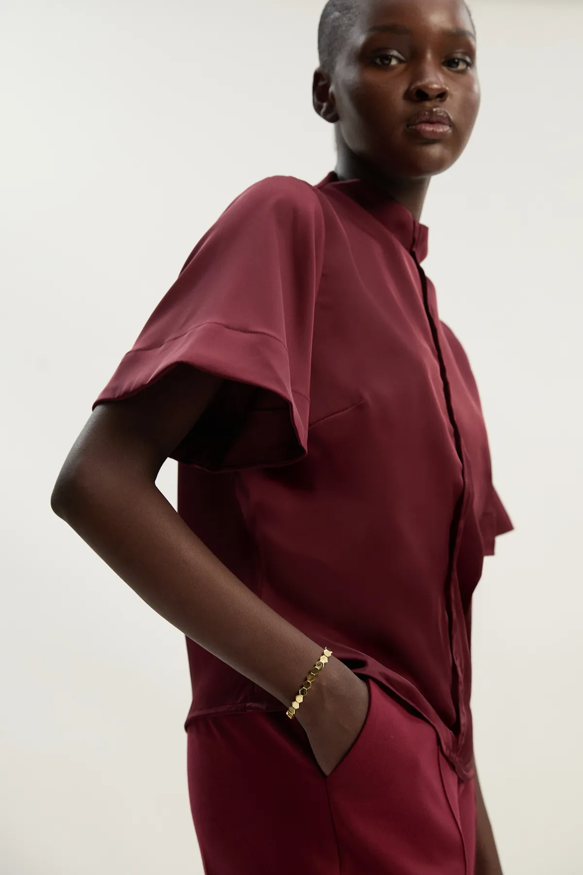 14kt Gold Plated Mosaic Bracelet BKK24746