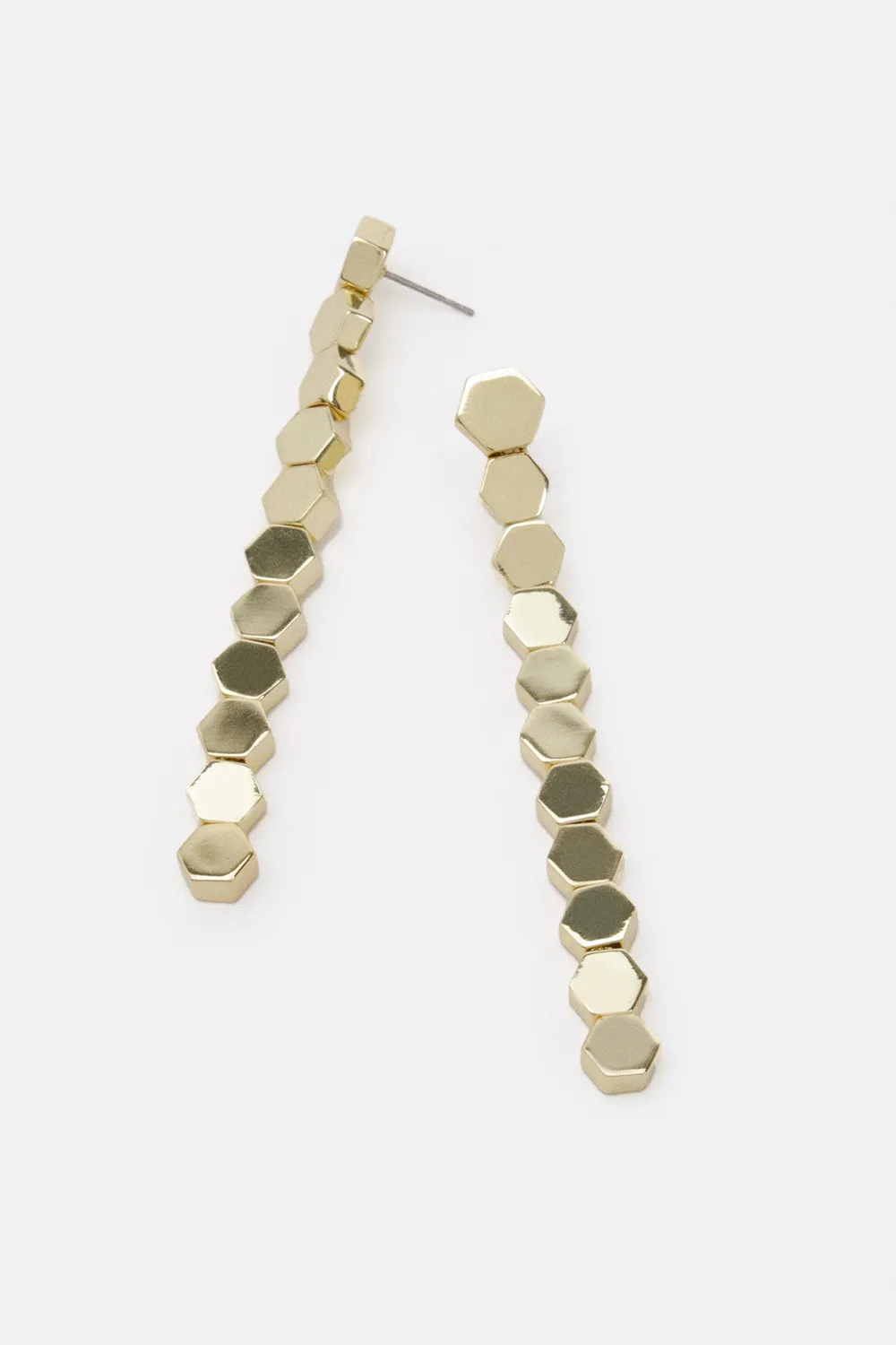 14kt Gold Plated Mosaic Drop Earrings BKK24748 3 14kt Gold Plated Mosaic Drop Earrings BKK24748