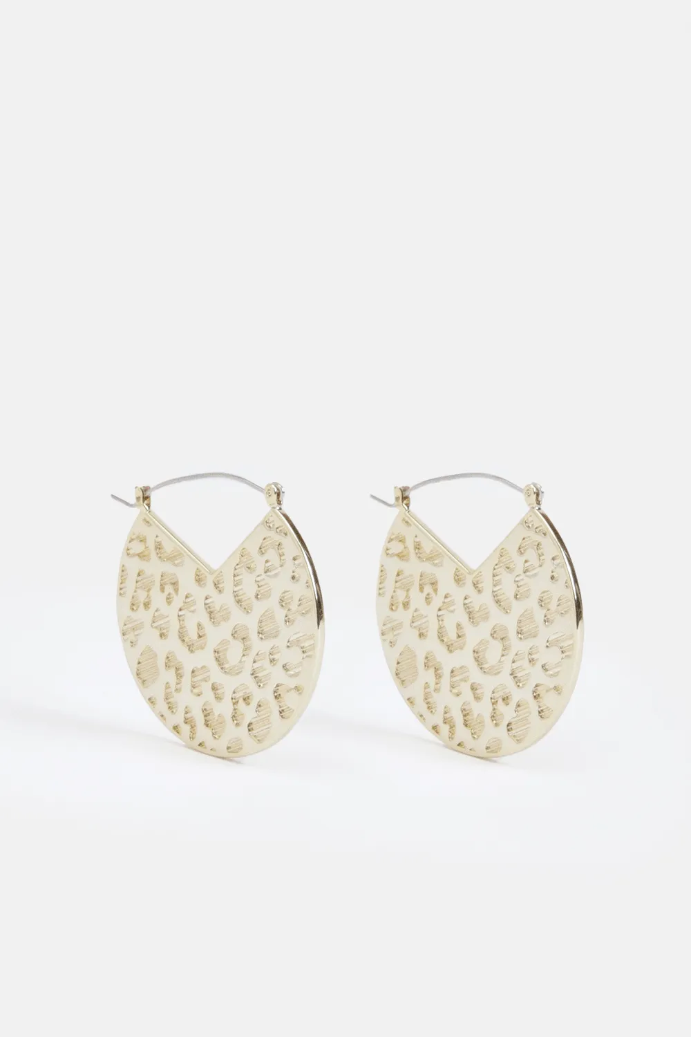 14kt Gold Plated Leopard Spot Earrings BKK24750