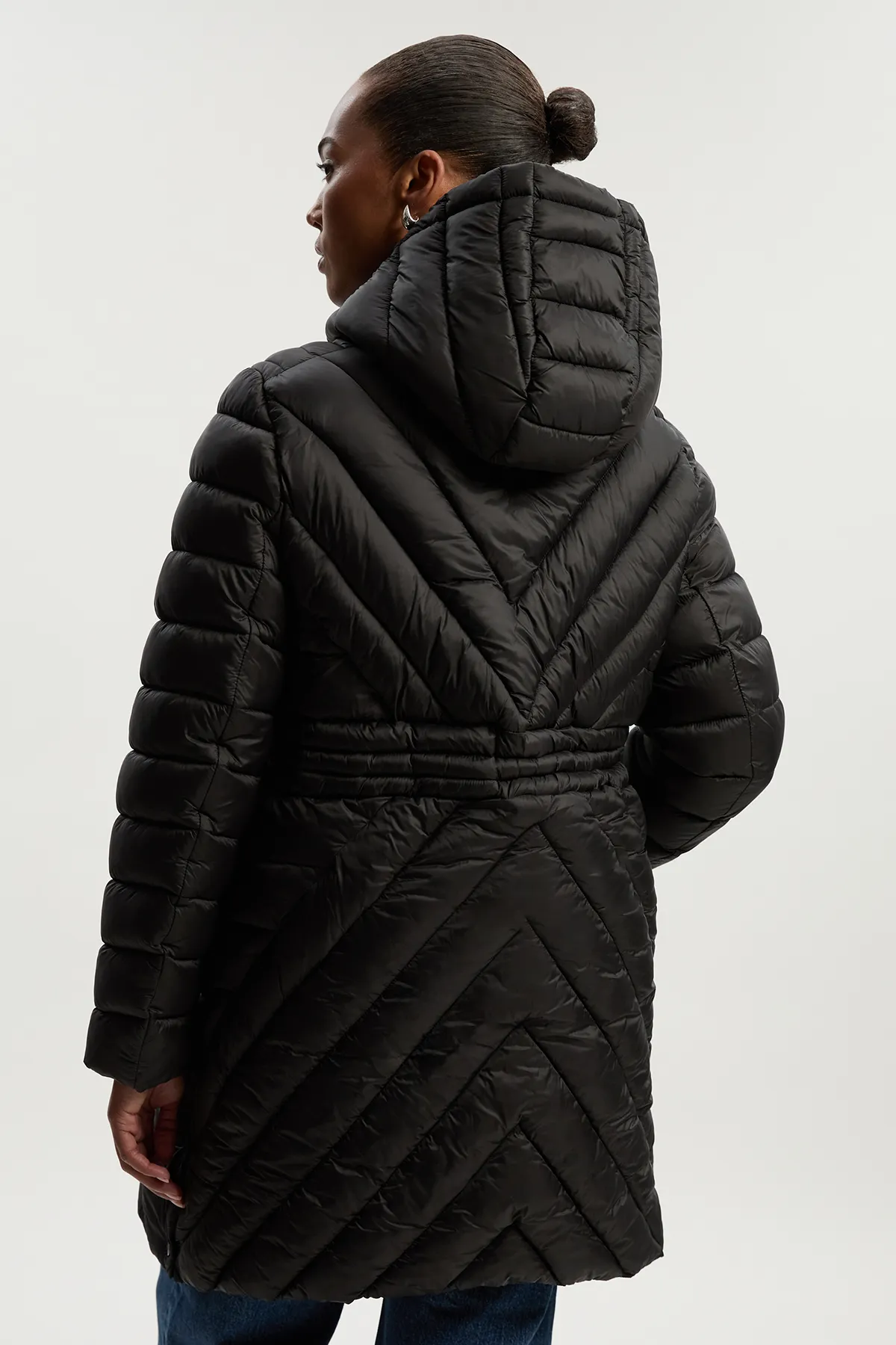 Plus Size Lightweight Packable Coat BKK25092 6 Plus Size Lightweight Packable Coat BKK25092