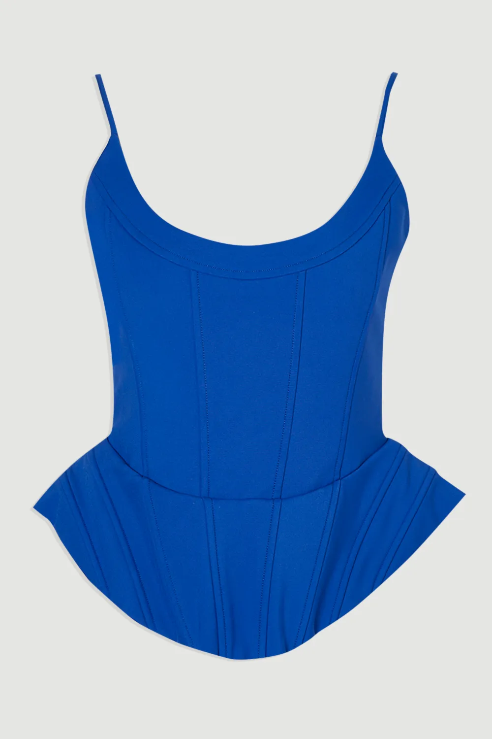 Tailored Scuba Corset Bustier Top BKK25093 4 Tailored Scuba Corset Bustier Top BKK25093