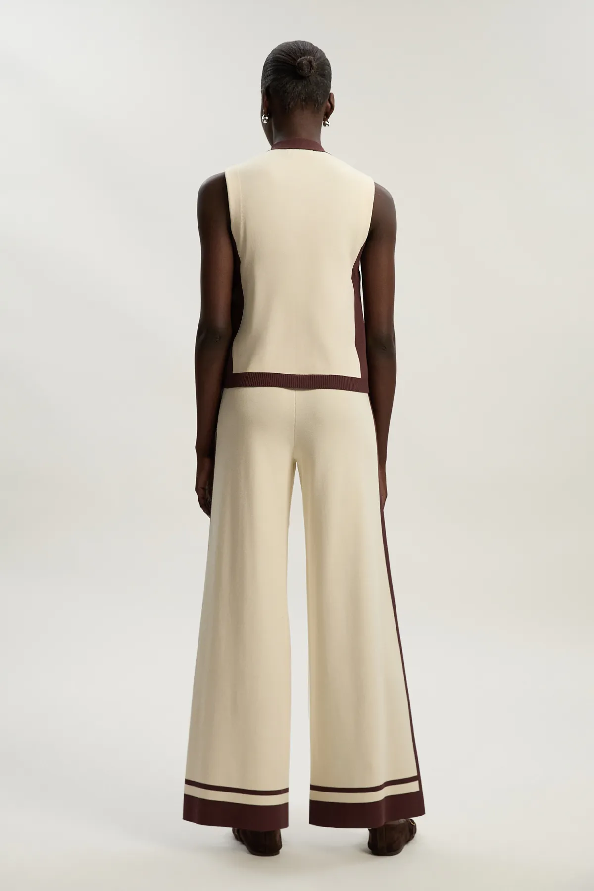 Colour Block Knitted Trousers BKK25234 5 Colour Block Knitted Trousers BKK25234