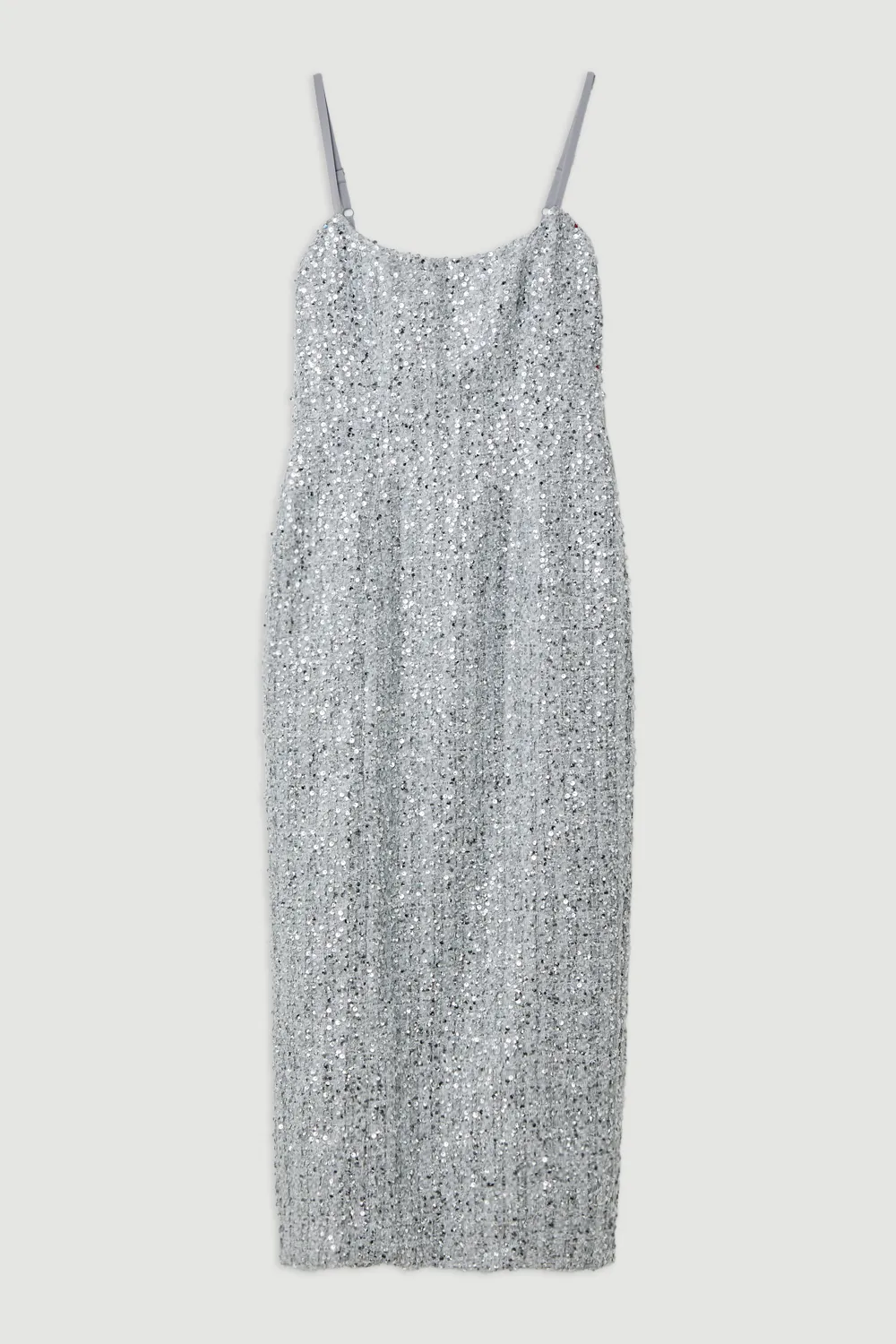 Petite Sequin Metallic Boucle Tailored Maxi Dress BKK20682 4 Petite Sequin Metallic Boucle Tailored Maxi Dress BKK20682