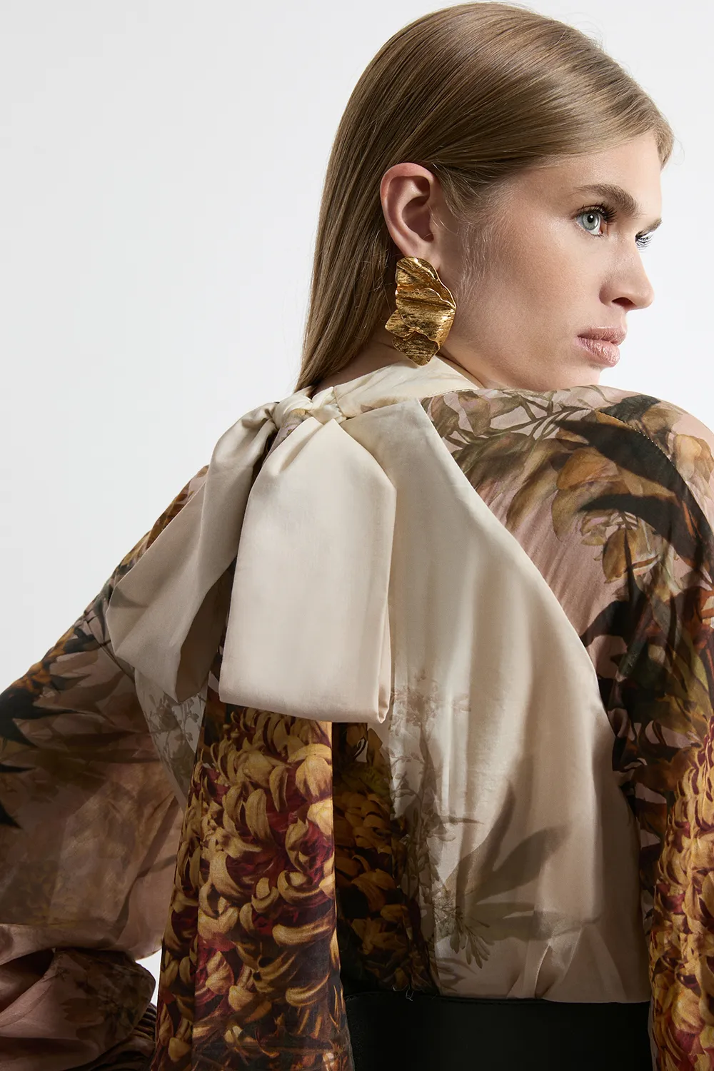 Lydia Millen Tall Silk Cotton Border Print Belted Maxi Dress BKK20839 5 Lydia Millen Tall Silk Cotton Border Print Belted Maxi Dress BKK20839