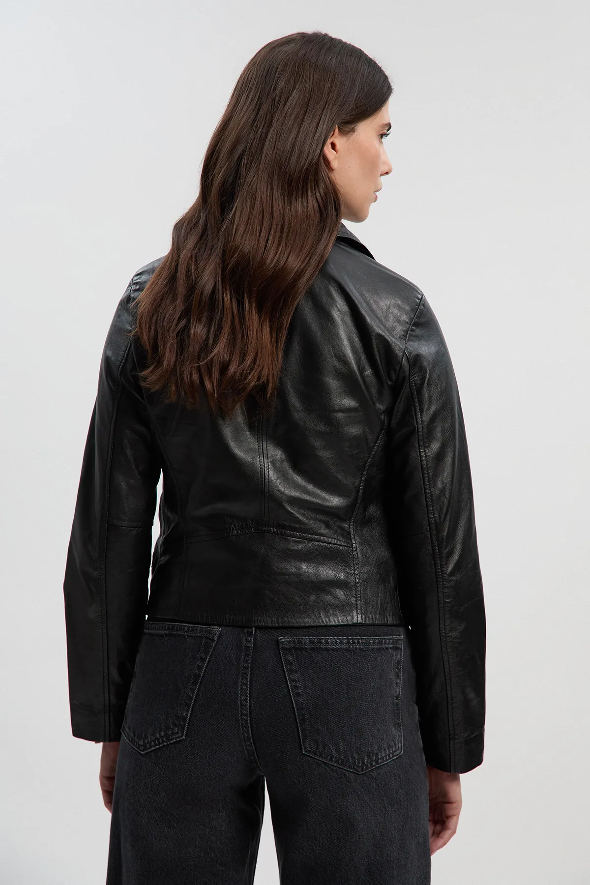 Leather Signature Moto Jacket BKK25429 4 Leather Signature Moto Jacket BKK25429